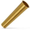 Highcraft Flanged Sink Tailpiece 1-1/4" x 6" Brass 22-Gauge Extension