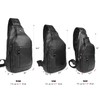Polare Cowhide Leather Waterproof Casual Daypack Anti Theft Sling Shoulder