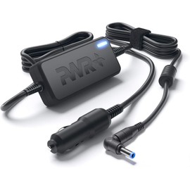 Laptop CAR Charger for HP Pavilion x360 11m-ap0013dx 14-dw1024nr 14a-na0010nr 15-bs134wm Envy x360 15M-CN0011DX Stream 14-cb188nr 14-ds0050nr 14-ds0080nr - USA UL Listed Extra Long Power Supply Cord