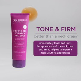 Alchimie Forever Firming Gel For Neck And Bust | Tightens, Lifts and Firms. Evens Tone | 8 Fl Oz
