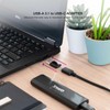 Nanocable 10.02.0012 - USB-A 3.1 to USB-C Adapter, USB-A/Male -