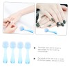 Mobestech 4pcs Nail Cleaning Brush and Exfoliating Brushes for Hands