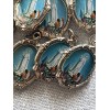 Our Lady of Fatima Catholic Medal Pendant Charm | Silver