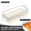 Vinino Silicone Bread Loaf Pan with Metal Reinforced Frame, 9.5