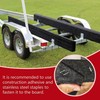 Boat Trailer Bunk Carpet, 3mm Thick Polyester Marine Trailer for