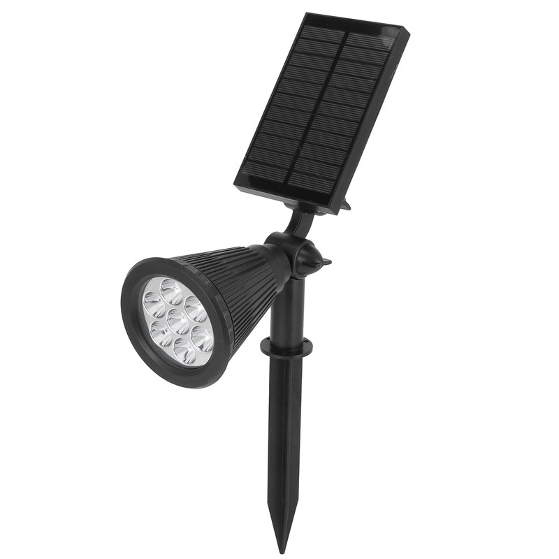 7LED Solar Light Intelligent Outdoor Garden Spotlight Lawn Lamp Landscape
