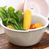 HAOHIZE Plastic Colander, Double Layer Colanders Bowl Set Vegetable Fruit