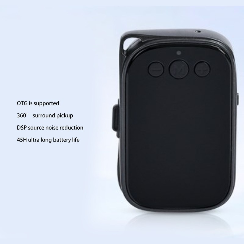 Magnetic Voice Activated Recording Device DSP Noise Cancellation Portable Voice