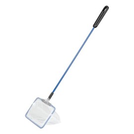 AQUANEAT Aquarium Fish Net, Small Fish Tank Cleaning Net, Food Wastes Skimmer for Small Ponds and Pools