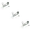 Kisangel 3pcs 6-in-1 Golf Multi Tool Divot Repair Ball Marker