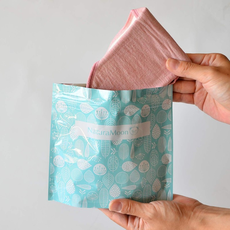 NaturaMoon Portable Etiquette Pouch, Pack of 12, Etiquette Bags, Sanitary