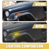 A ABSOPRO LED Side Marker Light 56001424 Front Driver Passenger