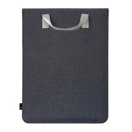 JCPal Fraser Slim Laptop Sleeve - Minimalist Protective Case with Magnetic Closure and 360-Degree Protection for 13-inch and 14 inch Laptops and Tablets (Charcoal Gray)