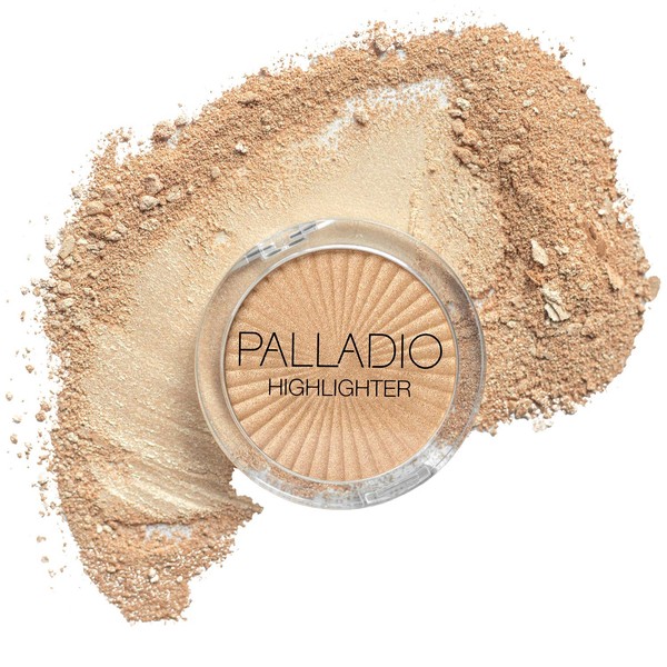 Palladio Sunkissed Highlighterl, Polvo de Maquillaje Suave y Cremoso, Tonos