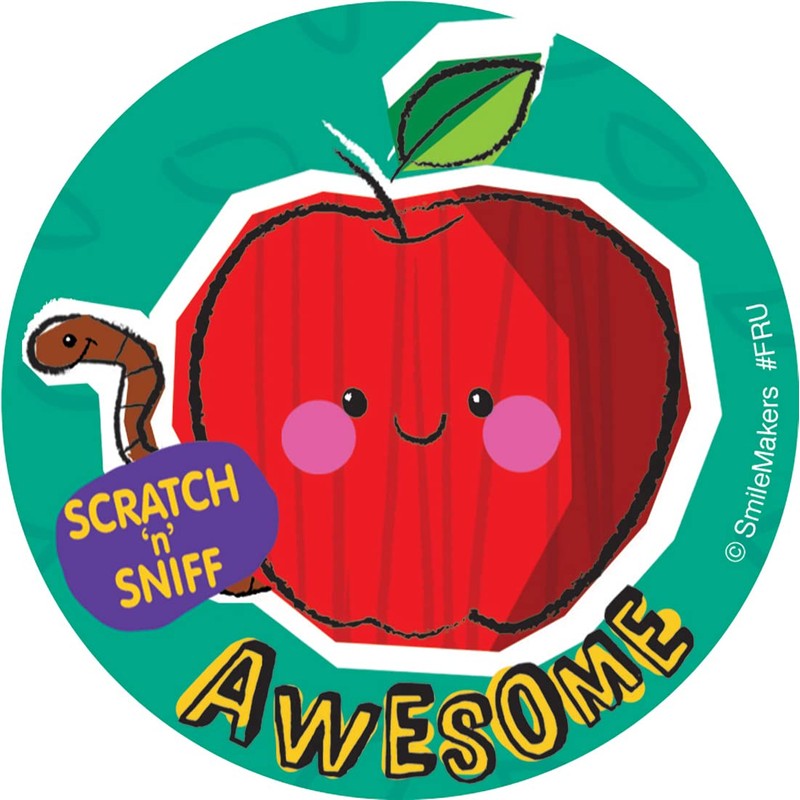Fruity Scratch 'N Sniff Stickers 75-pak