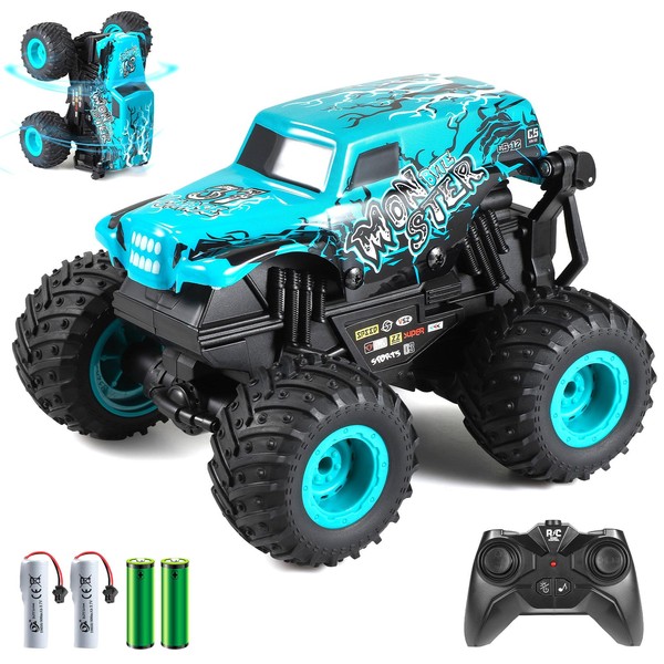 DYODYORC Remote Control Car, 2.4Ghz All Terrain Monster Truck Toys,