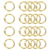 PATIKIL 20Pcs Loose Leaf Binder Rings, 0.7 Inch Metal Open