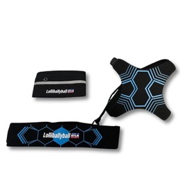 Lolli Bally Ball USA Soccer Training Equipment Belt for Kids & Adults, Adjustable Trainer