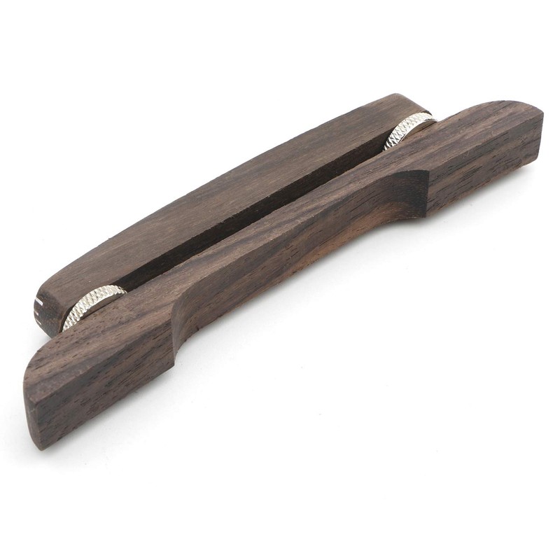 Unxuey Height Adjustable Rosewood Guitar Bridge 6 String Archtop Jazz