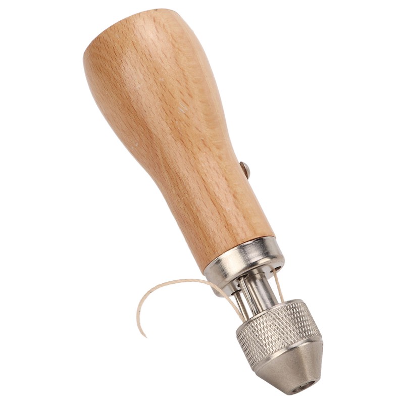 Leather Sewing Awl DIY Sewing Steel Stitching Awl with Nonslip