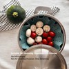 Korean Made Silicone Steamer Basket 10' Size, Silicone Steamer Insert