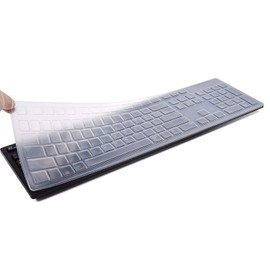 Dell Keyboard Cover Skins - Compatible with Dell KB216 Wired Keyboard & Optiplex 5250/3050/3240/5460/7450/7050 & Inspiron AIO 3475/3670/3477 Desktops