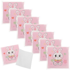 VILLCASE Discos desmaquillantes para ojos y cara, toallitas faciales white de 200 unidades en 10 bolsas, material no tejido, ideales para spa y cuidado diario femenino