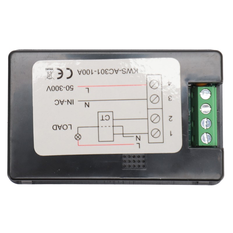 Volt Amp Meter 0 to 100A 50 to 300V Color
