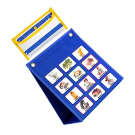 Gadpiparty 1Set Visual Schedule Calendar Chart DIY Chore Chart for Daily Routine Planner with Wall Hanging Design for and Fun Visual Aid for Home School