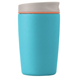 VIORA Termo para Cafe de Acero Inoxidable Heat Sip 355ml(12oz), Vaso Trmico con Tapa Antiderrames Hermetica, Para Bebidas Frias o Calientes, Base...  