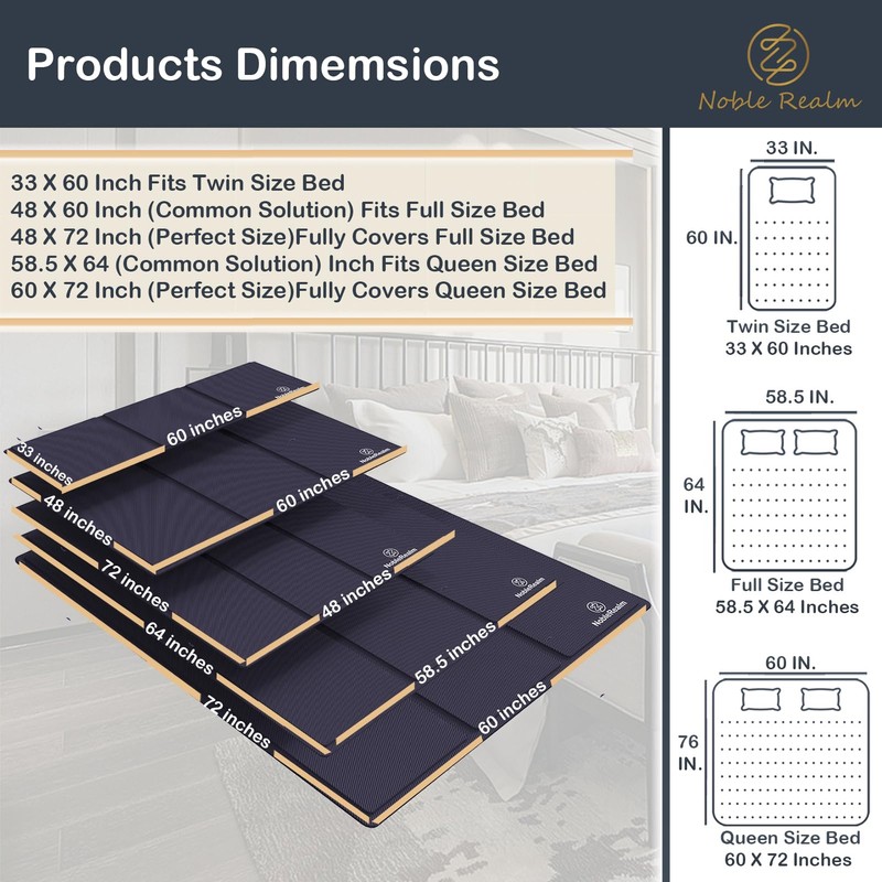 NobleRealm® 6mm Small Twin Bunkie Board (32”x58.5” Small Twin Size),