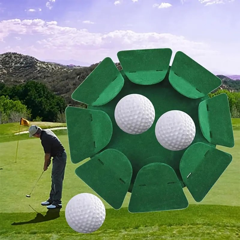 Golf Putting Cup 3-Pack, Golf Putting Cup All-Direction Golf Practice