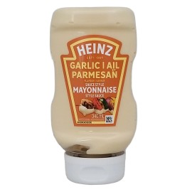 Heinz Garlic Parmesan Mayonnaise Sauce, 340ml/11.9 oz