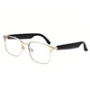Fecoul Smart AI Glasses with 164 Languages Translator, Photochromic, Gold