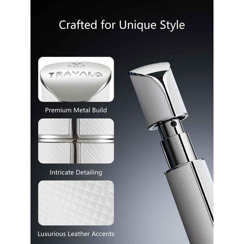 Travalo AQUA Perfume Travel Refillable Bottle, Bottom Filling Fragrances Perfume