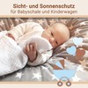 Zollner 032 Set of 10 Muslin Nappies/Burp Cloths, Cotton, 80