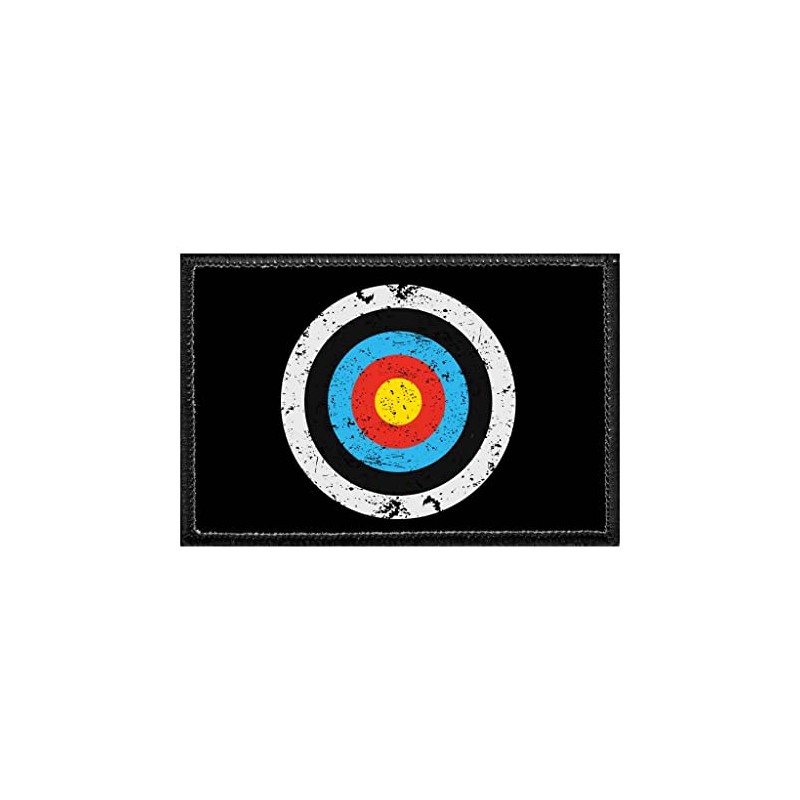 Archery Target | Hook and Loop Attach for Hats, Jeans,