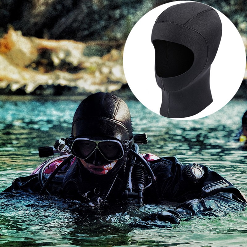 3mm Neoprene Wetsuit Hood Durable Diving Surfing Thermal Hood for