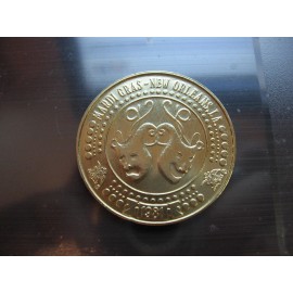 budweiser beer rare 1981 Mardi Gras Doubloon Coin rare clydesdales horse