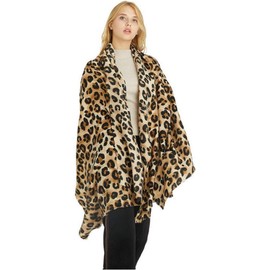 AIBEARTY Women's Leopard Print Scarf Pashmina Shawls and Wraps Fashion Winter Warm Long Large Blanket Scarves