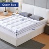 Vipfree Queen Dual Layer 4 Inch Memory Foam Mattress Topper,