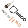 Starter Solenoid Repair Rebuild Kit 228000‑6660 Aluminium Alloy Replacement for