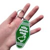 iMagitek Funny Silly Goose Keychain Goose Keyring Gag Gifts Novelty