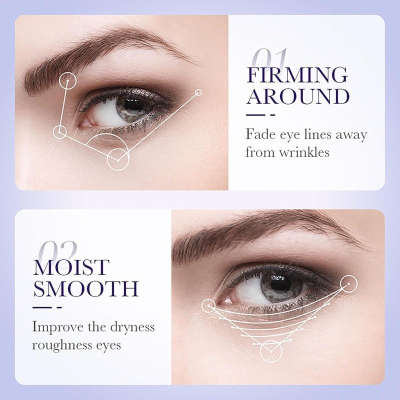 60 Parches de Ojos con Semillas de uva y Colágeno