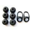 6 Large Earbuds Eartips and 2 Stabilizers Helpers Set Compatible