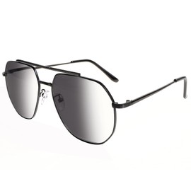 Sehnsucht Photochromic Progressive Multifocus Reading Glasses Mens Womens Transition Anti-Blue Multifocal Readers Metal Frame Shades 509P 1.00