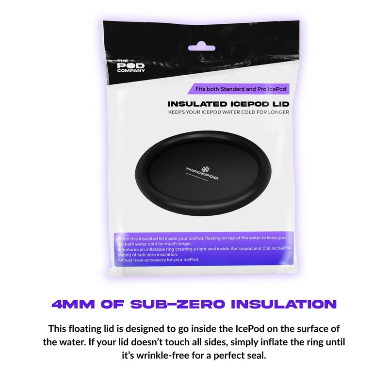 Insulated Ice Pod Lid – Floating Thermal Cover for Standard