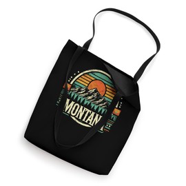 Montana Mountain Outdoor Adventure Camping Hiking Camper Tote Bag