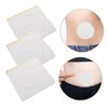 Healeved 50pcs Belly Button Patches Breathable Disposable Navel Stickers Castor