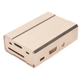 For RasPi 3B Case Aluminium Alloy Fast Cooling Easy Installation Metal Shell for RasPi Motherboard Protection